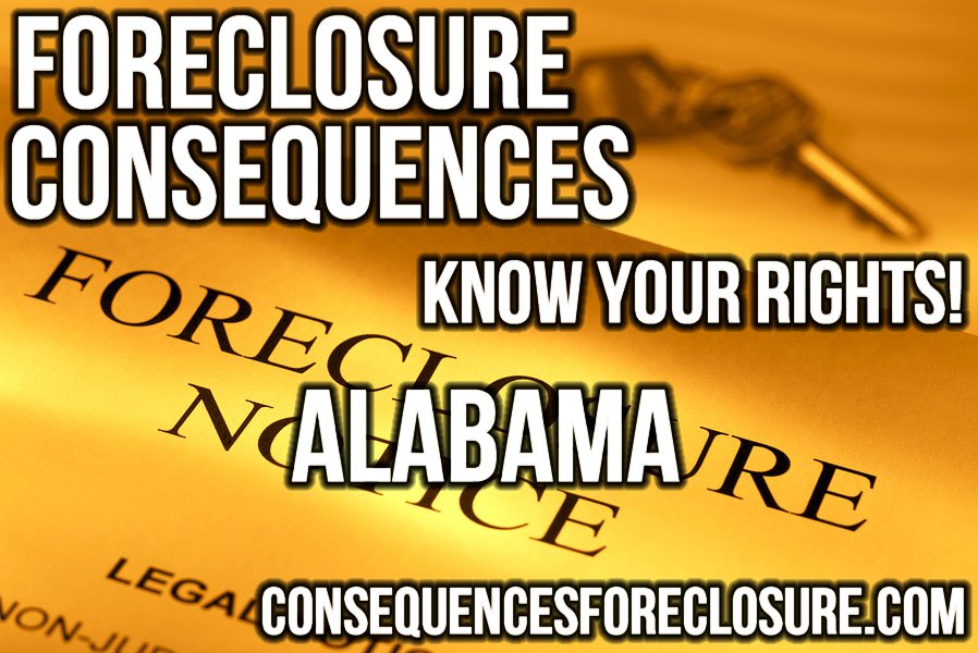 Foreclosure Consequences in Alabama: AL